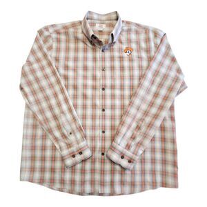 Cutter & Buck‎ OSU Men's  Button Front Long Sleeve Shirt Size XL Cowboys College